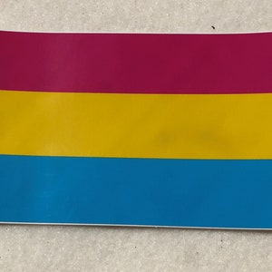 LGBTQA  Pansexual Pride Bumper Sticker