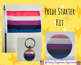 LGBTQA Genderfluid Pride Starter Kit