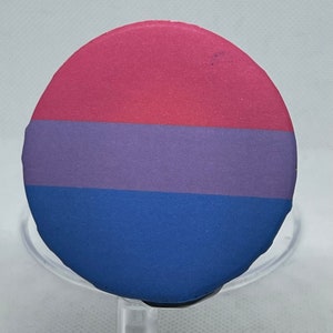 LGBTQA Bisexual Pride Flag Flag and flag pin