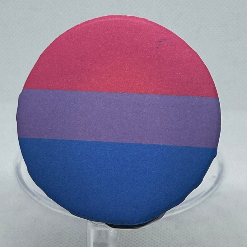 LGBTQA Bisexual Pride Flag Flag and flag pin