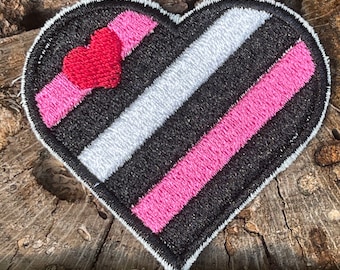 LGBTQA  Pride Leather Girl Patch