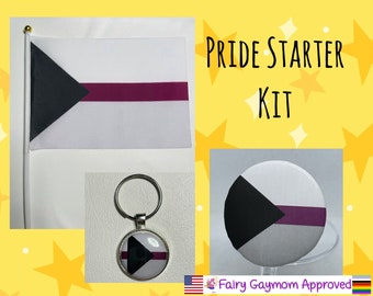 LGBTQA Demisexual Pride Starter Kit