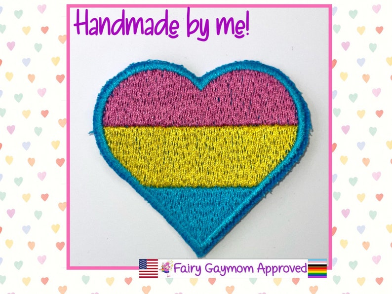 LGBTQA Pride Pansexual Patch image 1