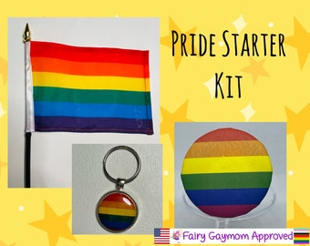 LGBTQA Rainbow Pride Starter Kit