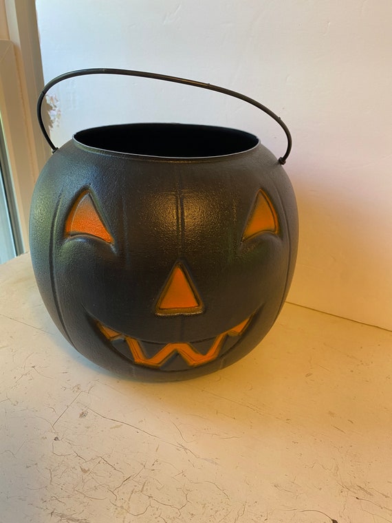 Vintage Black General Foam Jackolantern Etsy