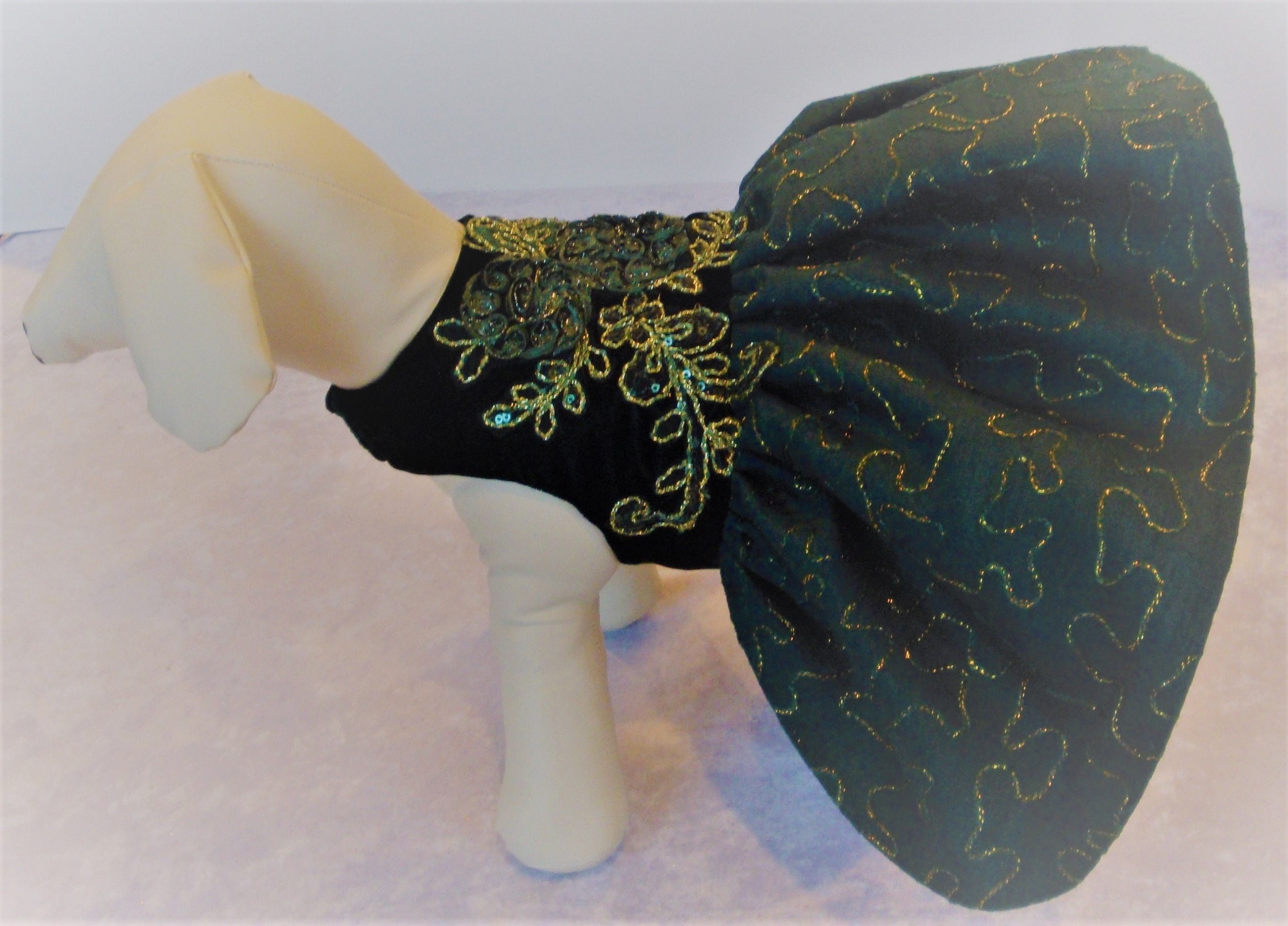 Fancy Dog Dress Couture dog dress Silk Dog Dress Ready to Etsy