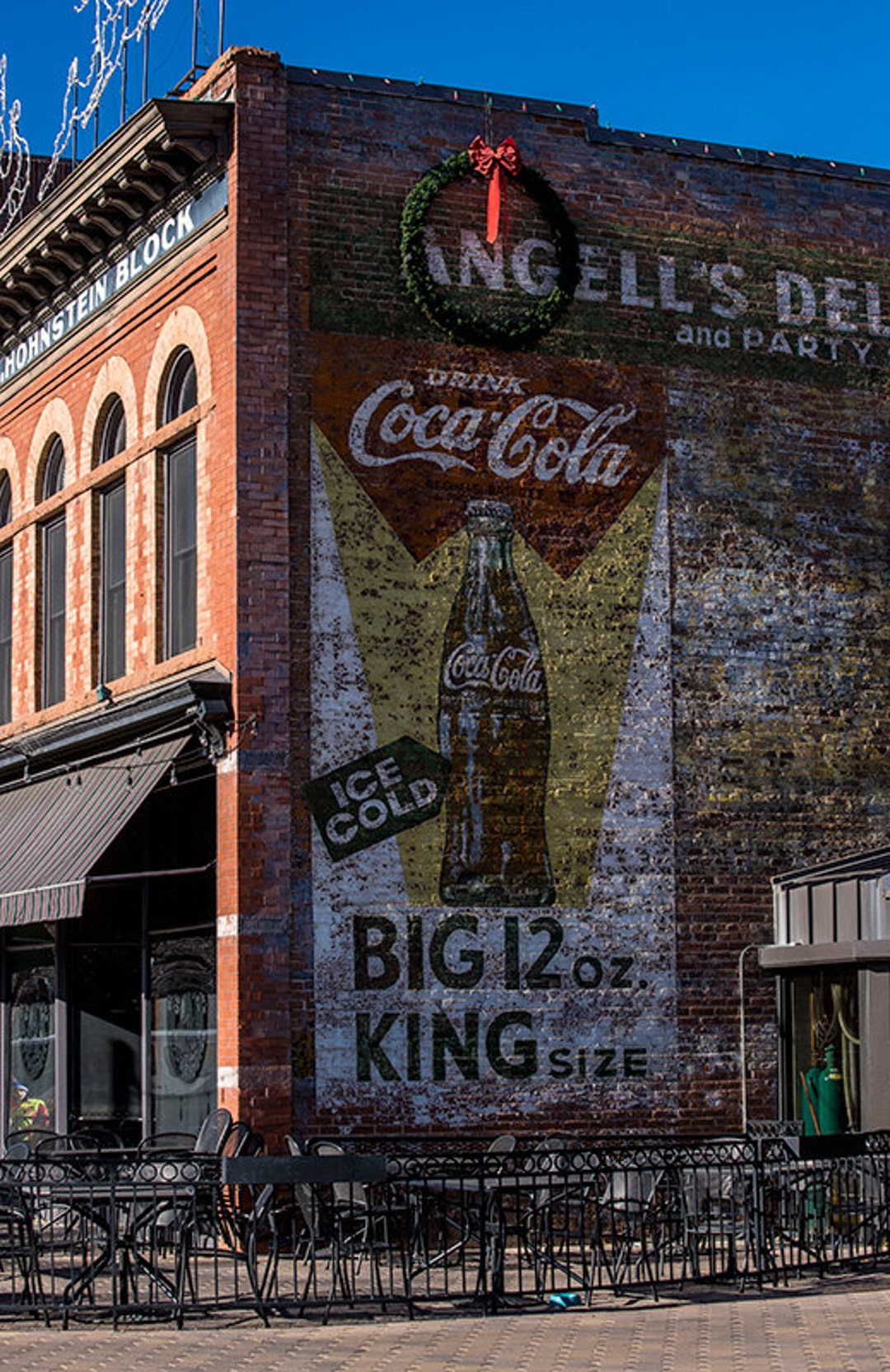 Coca Cola Ghost Sign, Fort Collins, Colorado Photography, Old Town