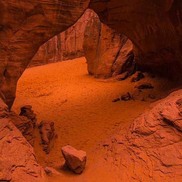 Sand Dune Arch, Arches National Park, Utah Photography, Moab, Southwest Art, Desert Landscape, Home Decor, Wall Hanging, Nature, Photo Print