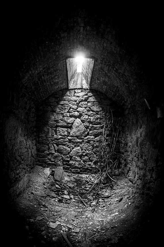 Prison Cell Eastern State Penitentiary Abandoned Dark Etsy
