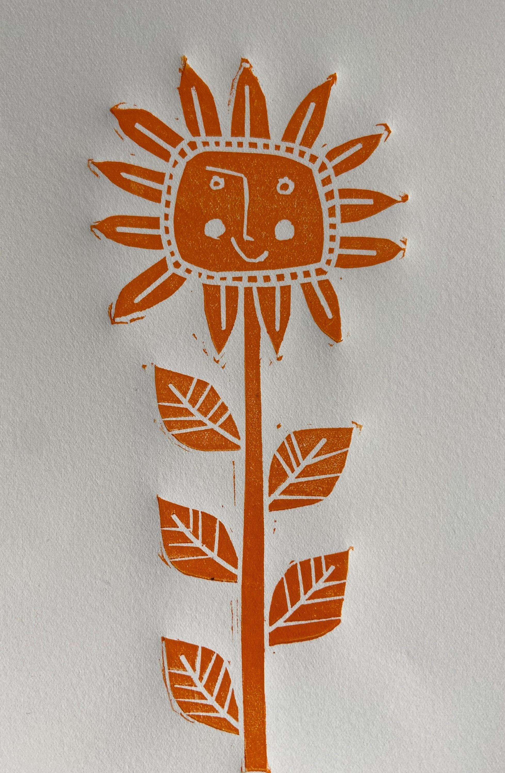 I'm officially in love …. with my new linocutting tools! – Wildflowerings –  Art Studio Diary