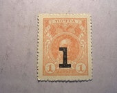 1917 Russian Empire One Kopek Currency Stamp 1440