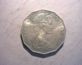 1971 Australian 50 Cent coin 1445 UNC