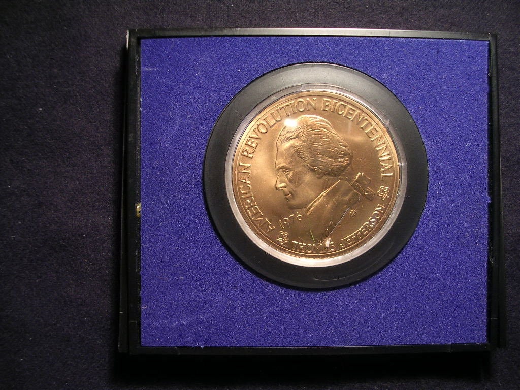 1976 American Revolution Bicentennial Medal Proof Bronze Etsy