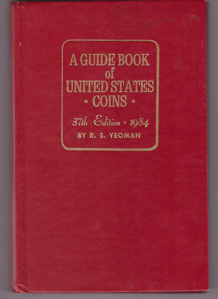 Vintage Coin Book guide Book of U.S. Coins 1984 Etsy