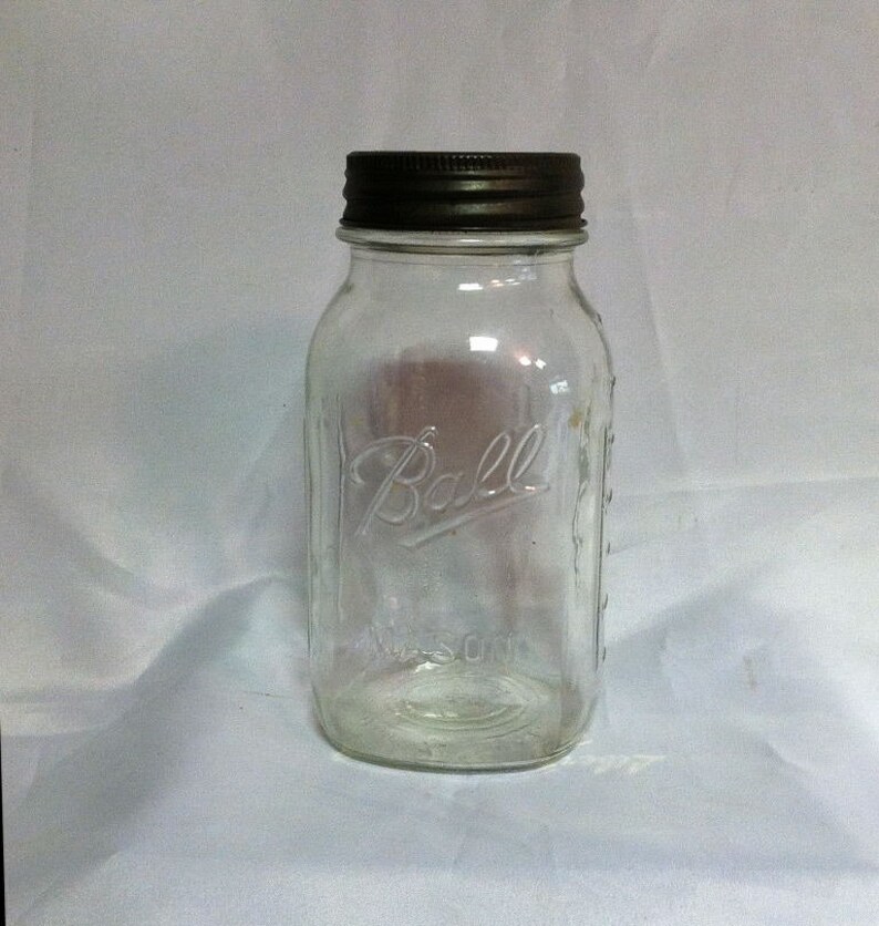 Vintage Ball/Mason Measuring Jar 7 1 Quart Size Etsy