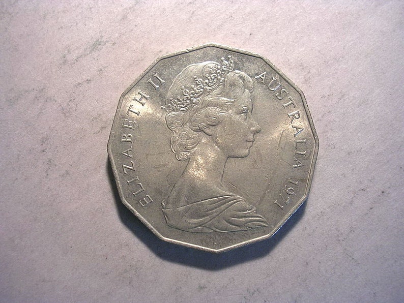 1971 Australian 50 Cent coin 1478 UNC Etsy 1971 Australian 50 Cent coin 1478 UNC Etsy