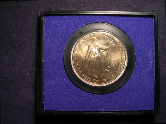 1976 American Revolution Bicentennial Medal Proof Bronze Etsy