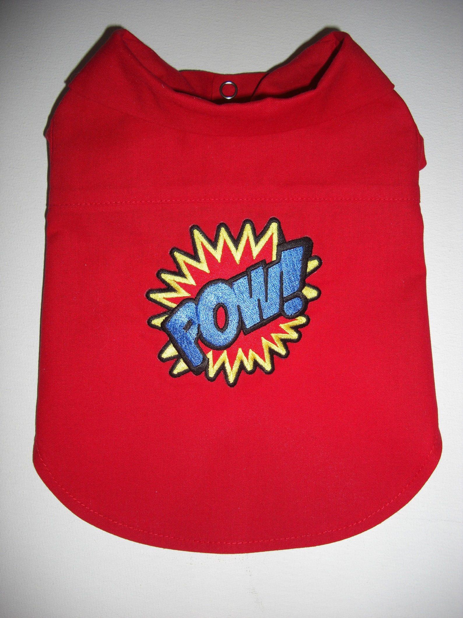 Rot/Baumwolle/Hund Buch / Pow / Etsy