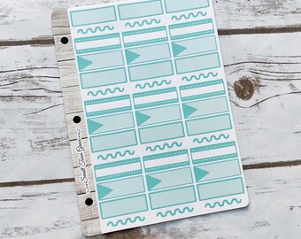Blue Functional Event Stickers- Stickers to help organize and accessorize your planner