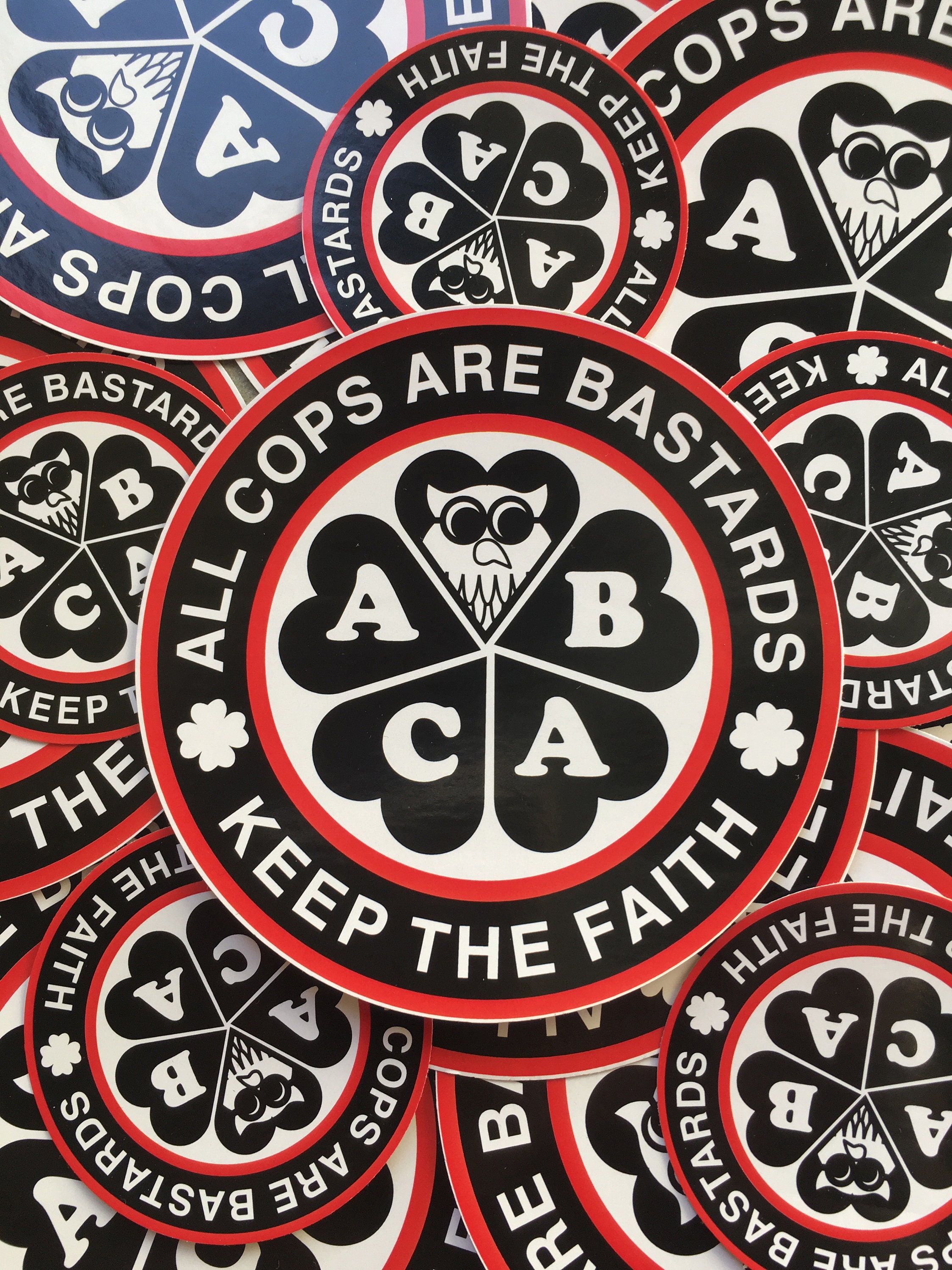 Wigan Casino All-nighter A.C.A.B 1312 /keep the Faith Sticker | Etsy ...