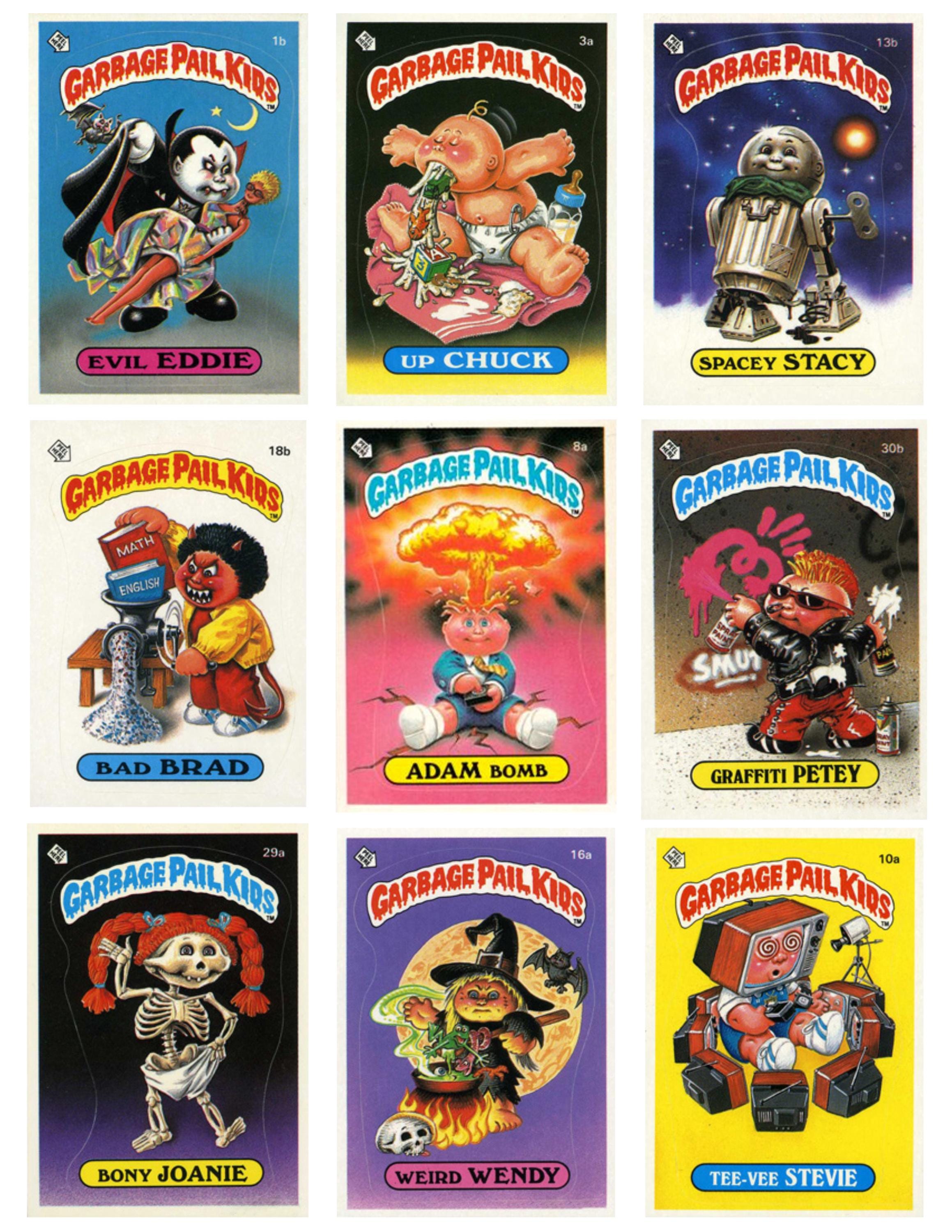 Magazine Les Crados Version Française - Garbage Pail Kids GPK