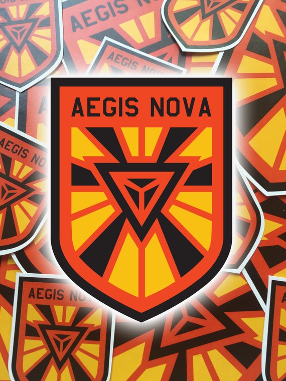 Ingress Themed Aegis Nova Anomaly Sticker Etsy Ingress Themed Aegis Nova Anomaly Sticker Etsy