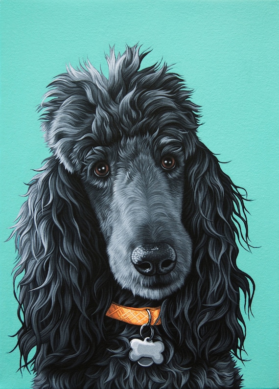 Hoodie Funny Standard Poodle Dog Lovers pop Art Gifts