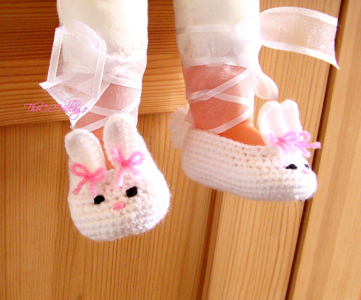 bunny baby shoes