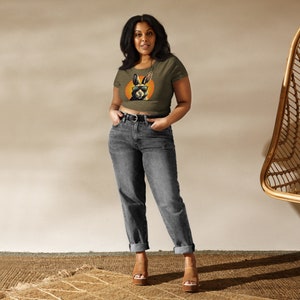 Playful Bunny Crop Top - Embrace Whimsical Nostalgia!