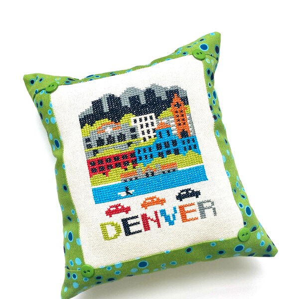 Denver Cross Stitch Etsy