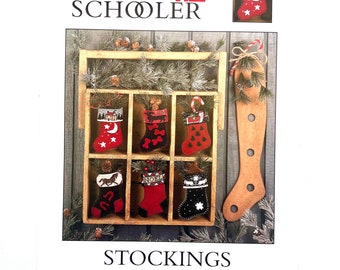 The Prairie Schooler Stocking cross stitch pattern