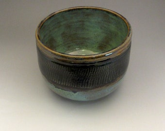 Pottery bowl.