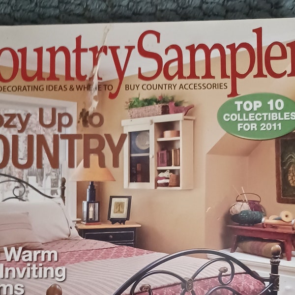 Preowned Country Sampler January 2011 Cozy up to country