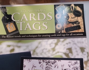 It's all about Cards Tags by leisure arts used but like new