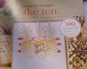 Used magazine no art papers in this one Take Ten Sept/Oct 2017 Guest artist jo West