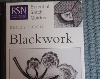 New BLACKWORK by becky Hogg Essential Stitch guide