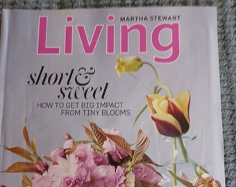 March 2013 Like new Martha Stewart Living Magazine Short and Sweet