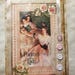 Graphic 45 Portrait of a Lady hand made vintage greeting card