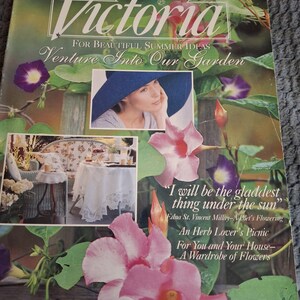 Preowned Vintage Victoria Magazine July 1993 - Etsy