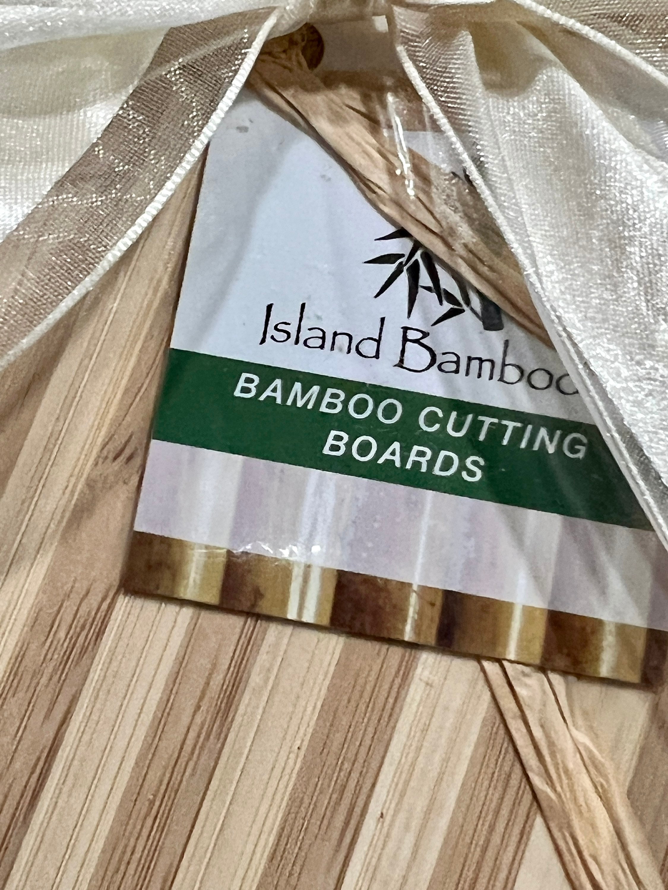 Island Bamboo Cutting Board Set / Island Bamboo Set of 2 Etsy