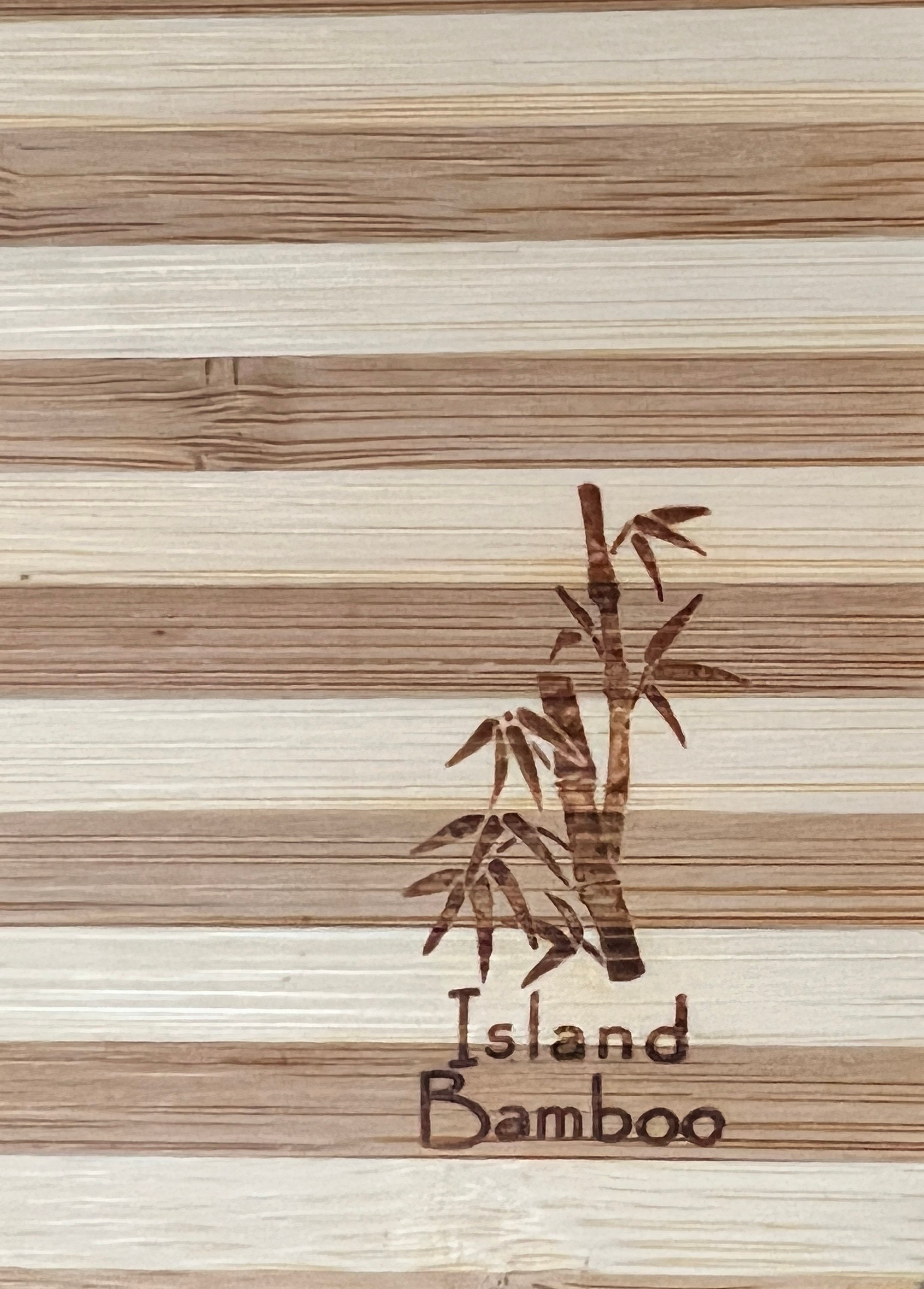 Island Bamboo Cutting Board Set / Island Bamboo Set of 2 Etsy