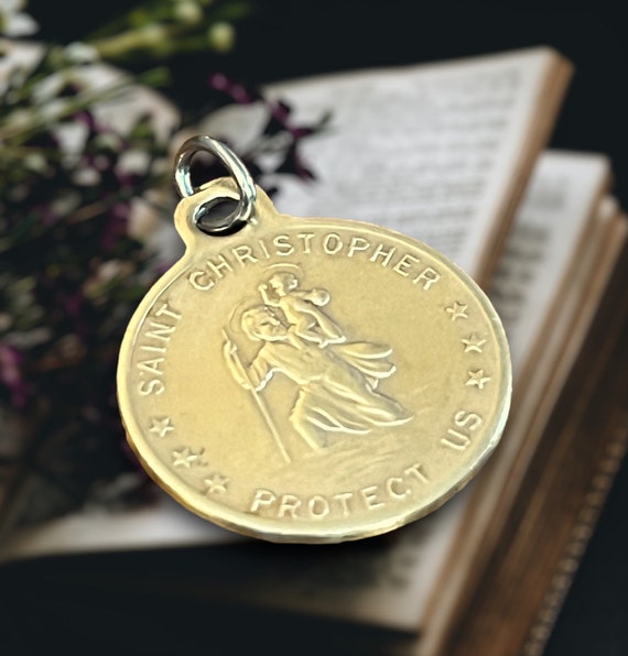 Saint christopher coin sale