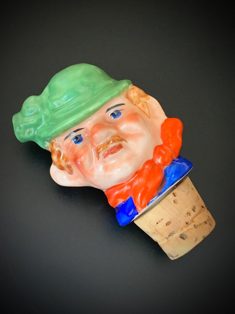 Set of 2 Vintage Figural Liquor Bottle Pour Spouts / Vintage Etsy