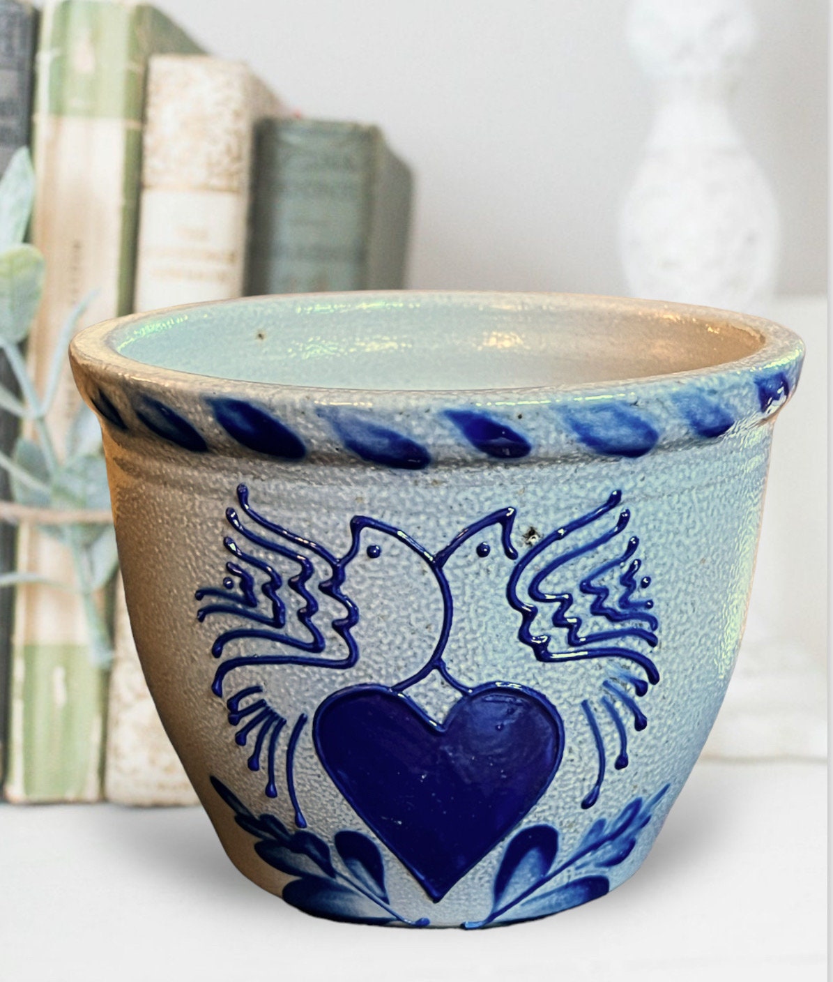 Salmon Falls Pottery Crock - Etsy