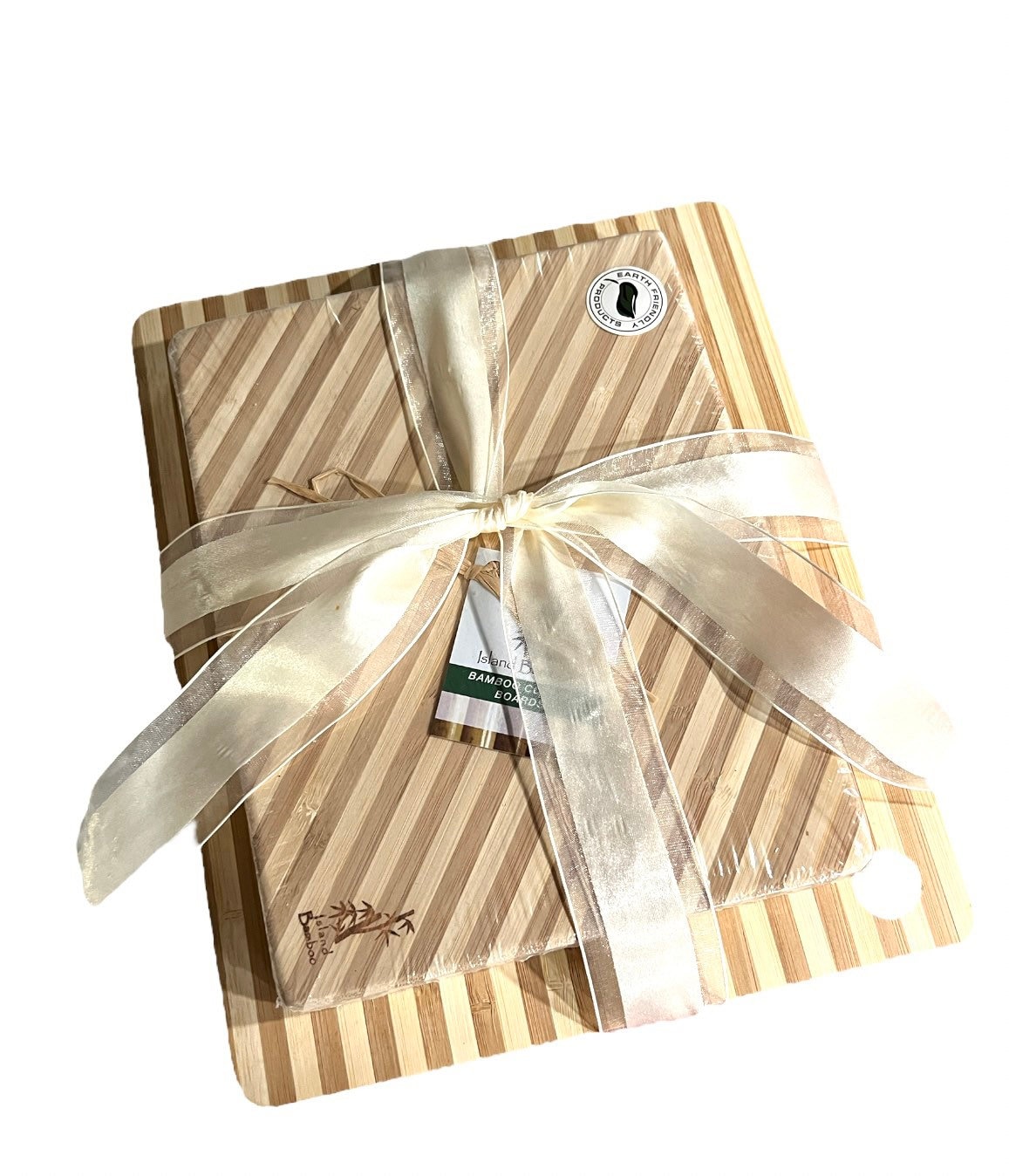 Island Bamboo Cutting Board Set / Island Bamboo Set of 2 Etsy