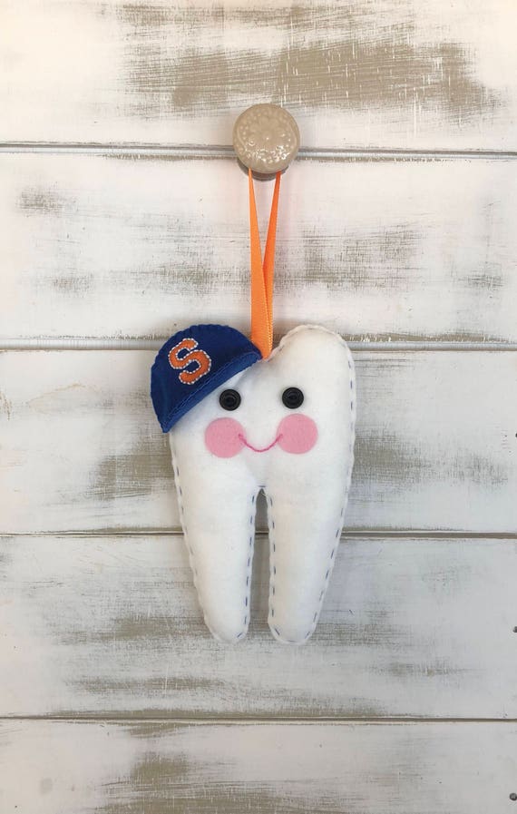baseball theme boys tooth pillow Personalized tooth fairy pillow choose your version