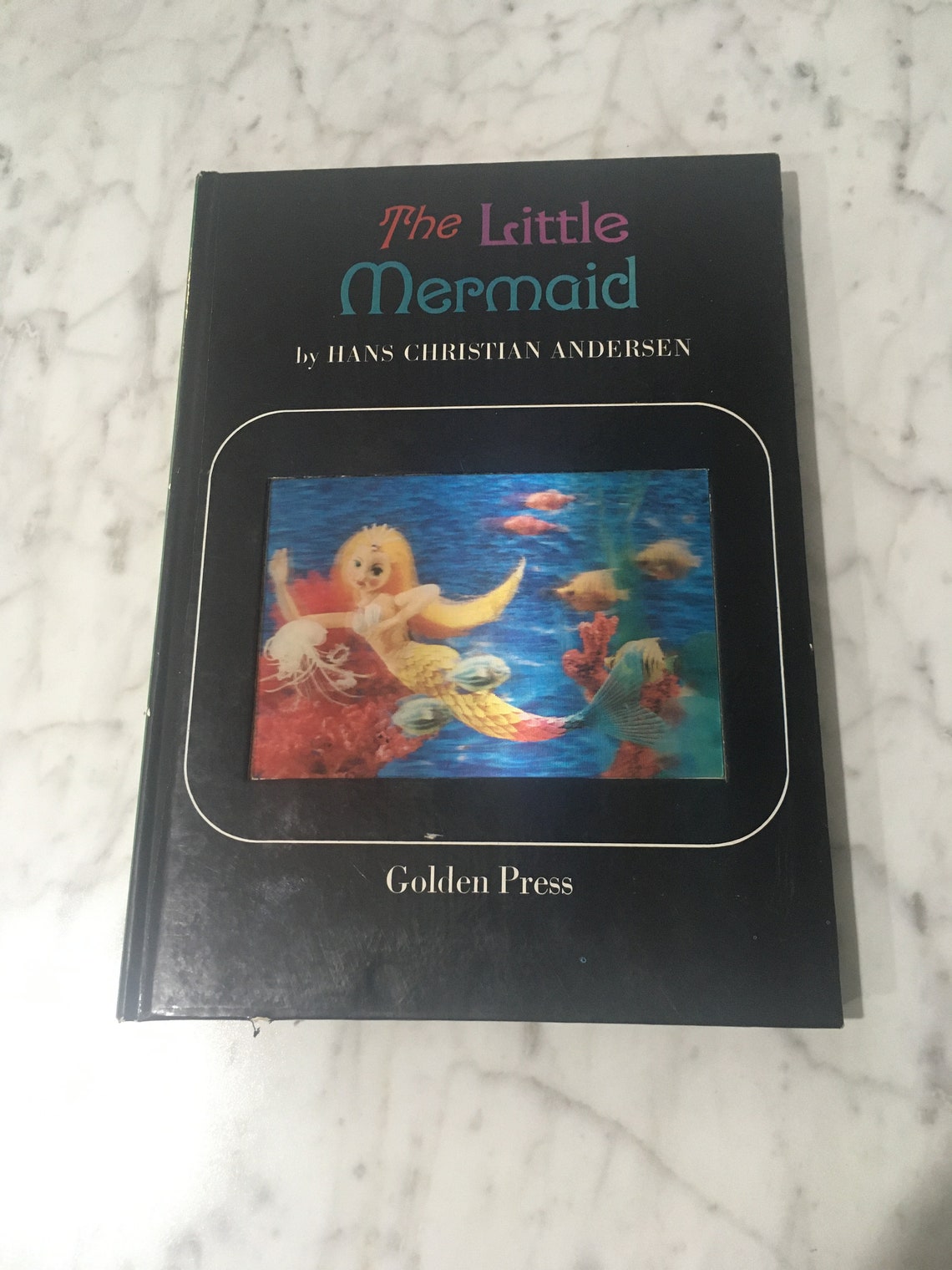 1966 Vintage Book THE LITTLE MERMAID Hans Christian Andersen image 0