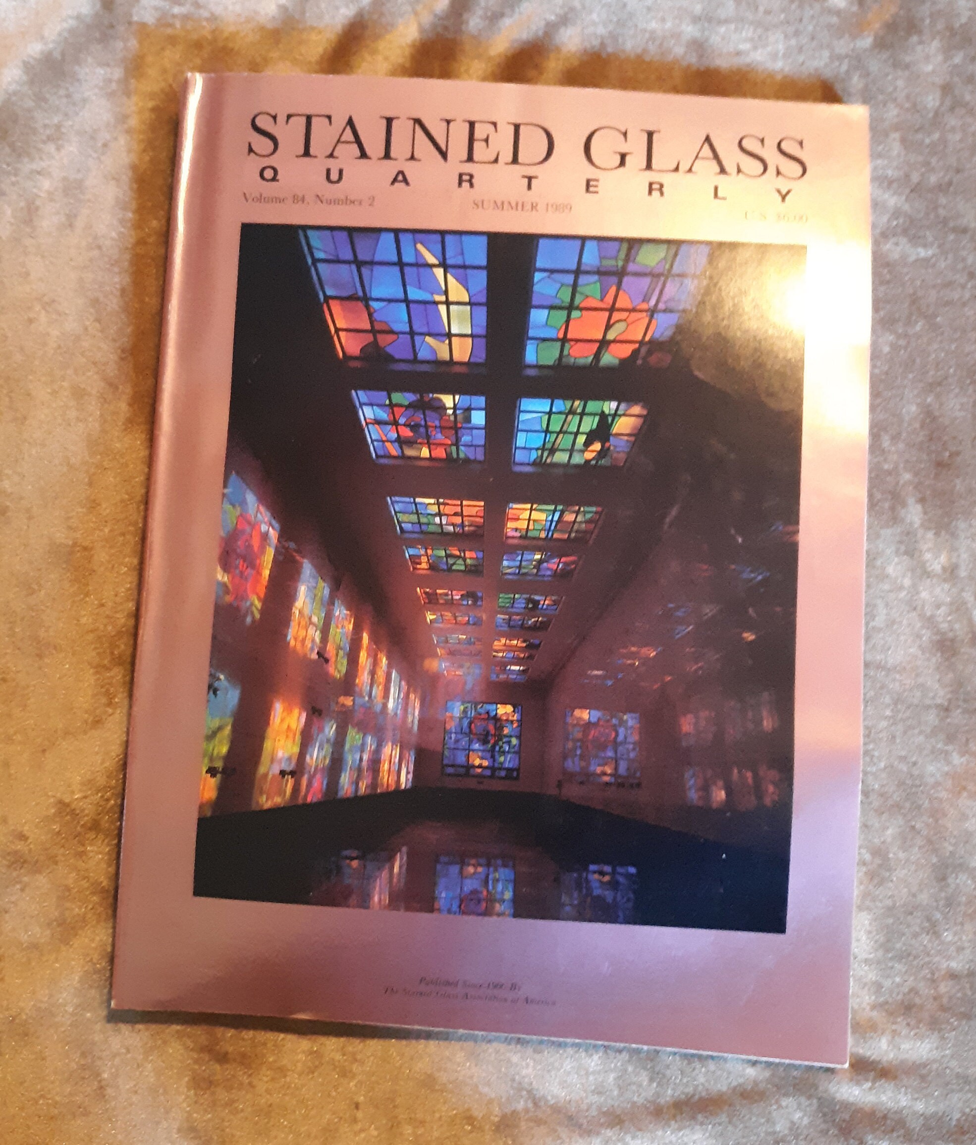 Stained Glass Quarterly MagazineFull Year 1989 Etsy