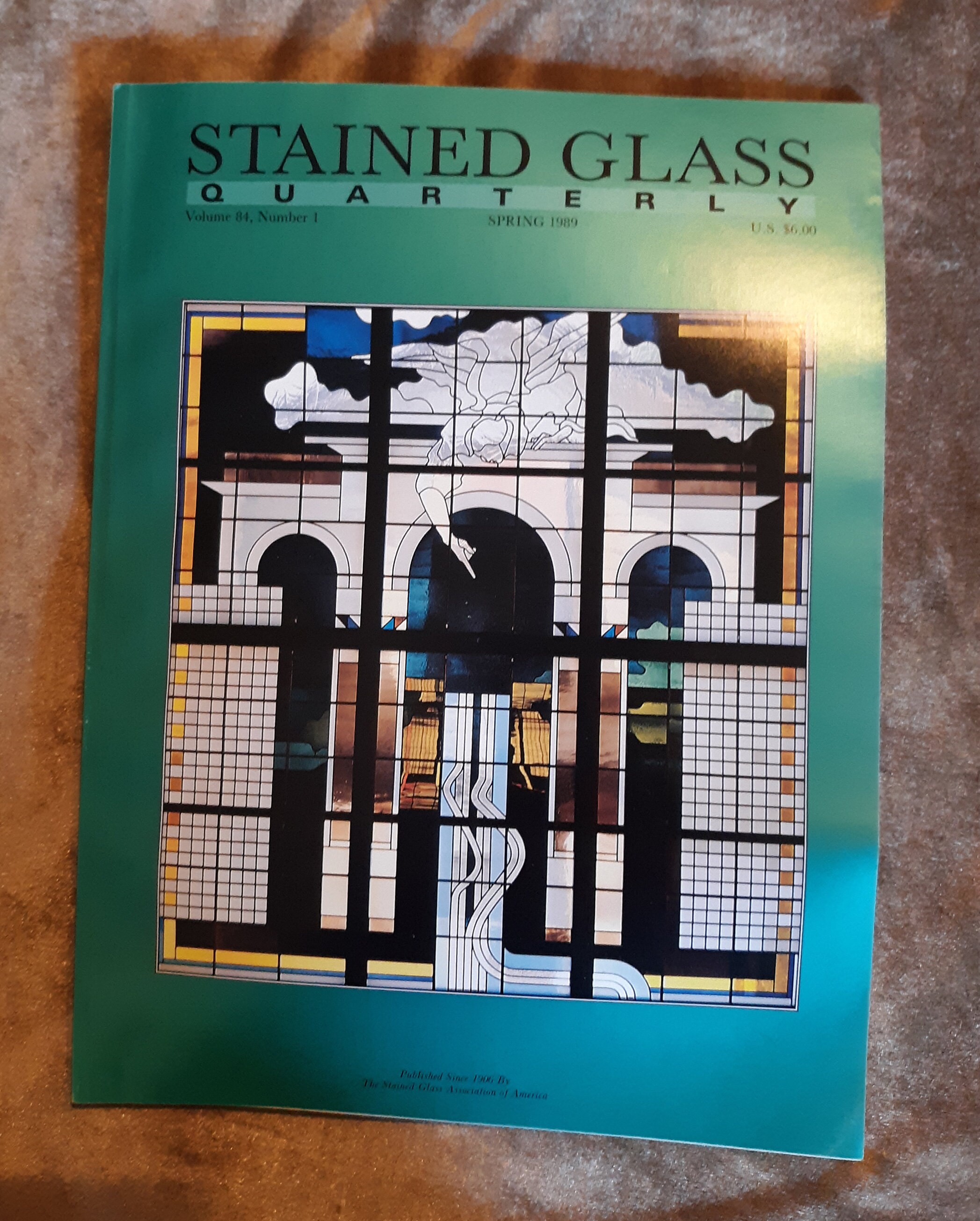 Stained Glass Quarterly MagazineFull Year 1989 Etsy