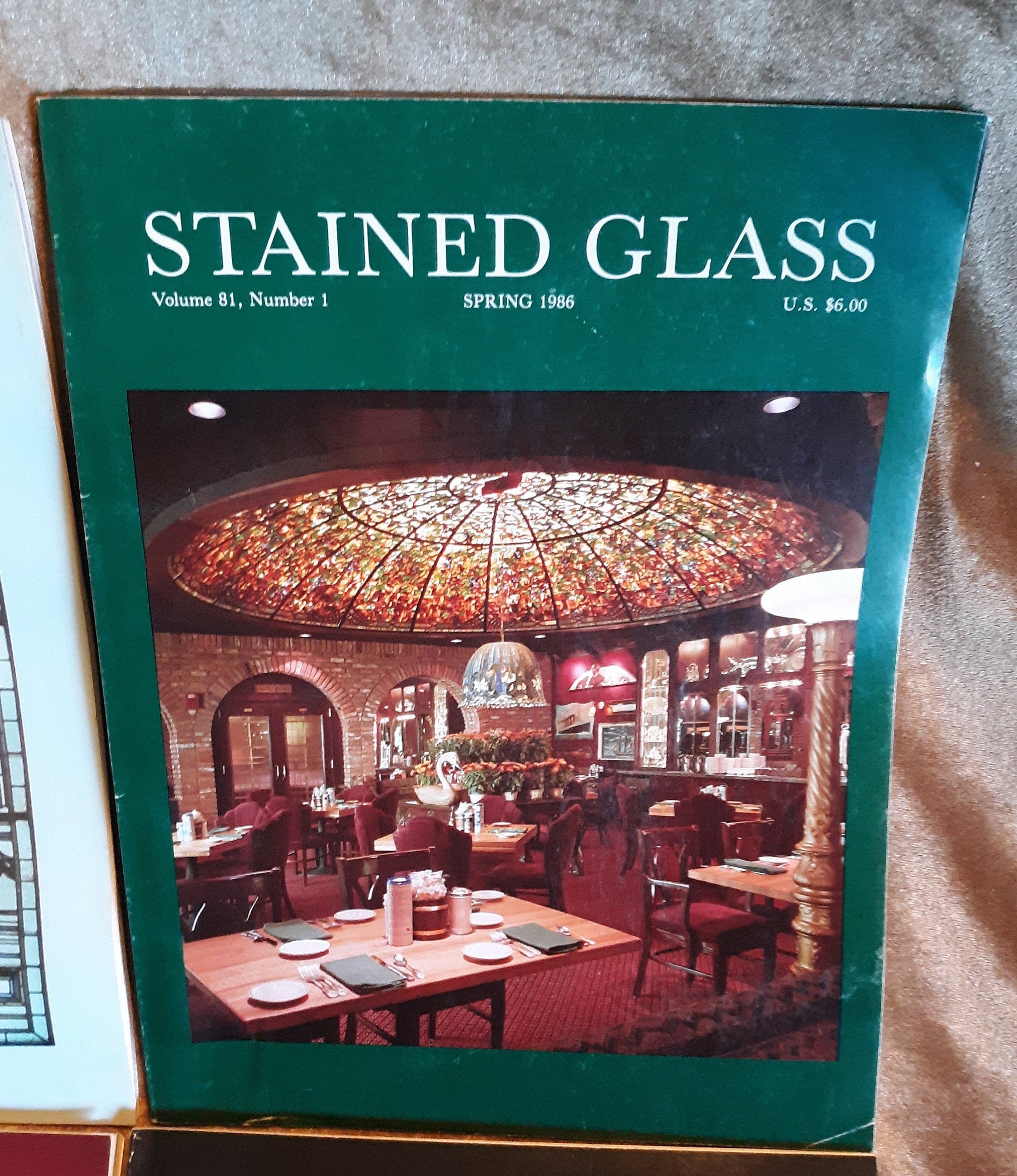 Stained Glass Quarterly MagazineFull Year 1986 Etsy